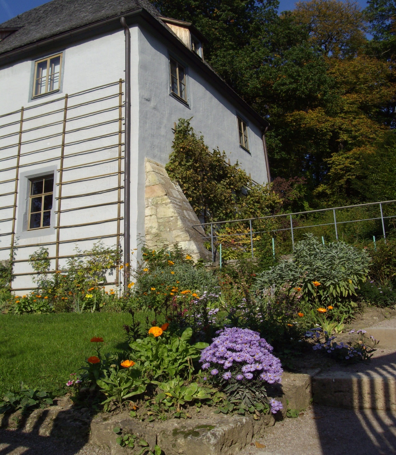 Goethes Gartenhaus Aufgang